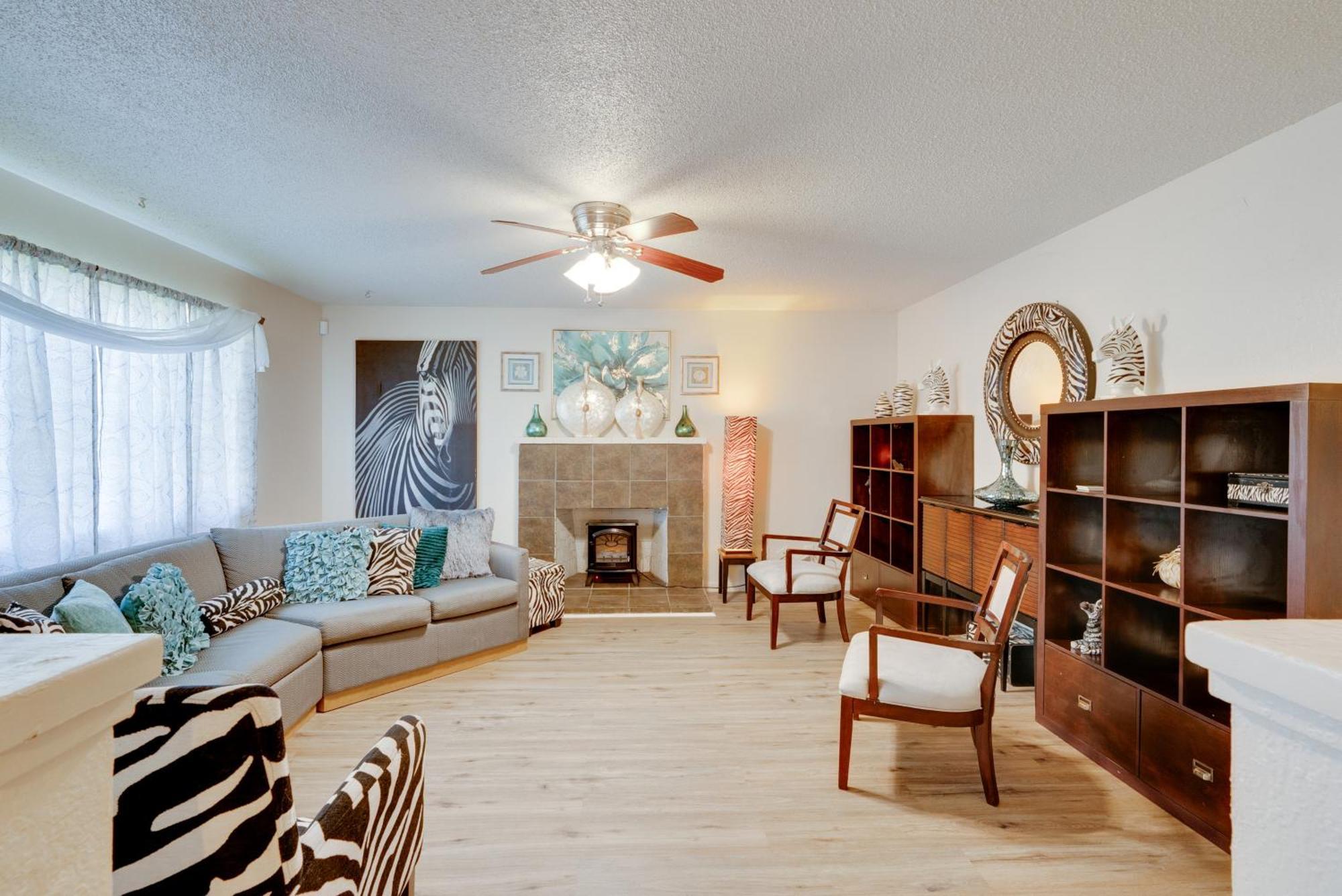 Breezy Fresno Home - Near Airport And Downtown المظهر الخارجي الصورة